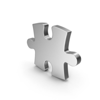Silver Puzzle PNG & PSD Images