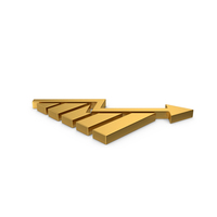 Gold Symbol Graph PNG & PSD Images