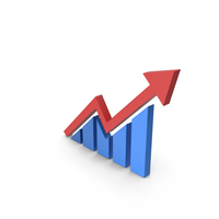 Symbol Graph Red Blue PNG & PSD Images