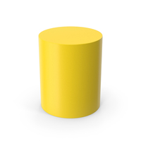 Cylinder Yellow PNG & PSD Images
