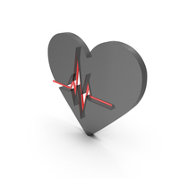 Heart Black PNG & PSD Images