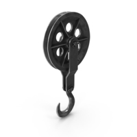 Pulley Wheel with Hook PNG & PSD Images