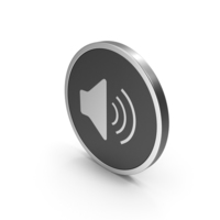 Silver Icon Sound PNG & PSD Images