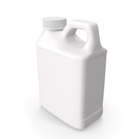 Plastic F Style Bottle 8oz PNG & PSD Images