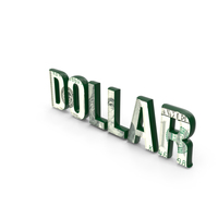 Dollar Word PNG & PSD Images