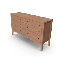 6 Drawer Dresser PNG & PSD Images