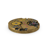 Watch Mechanism Brass Old PNG & PSD Images