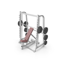 Bench Press Machine PNG & PSD Images
