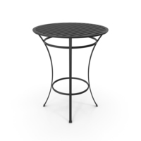 Carmel Bar Table Painted Metal PNG & PSD Images