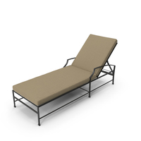 Carmel Chaise Painted Metal PNG & PSD Images