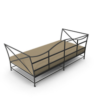 Carmel Daybed Painted Metal PNG & PSD Images