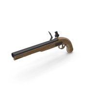 Pirate Pistol Jack PNG & PSD Images
