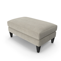 Crate and Barrel - Aidan Ottoman PNG & PSD Images