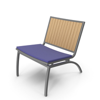 Crate and Barrel - Alfresco Natural Lounge Chair with Sunbrella PNG & PSD Images