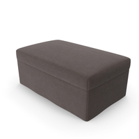 Crate and Barrel - Aris Ottoman PNG & PSD Images