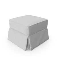 Crate and Barrel - Bayside Ottoman PNG & PSD Images