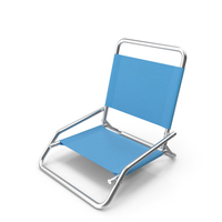Crate and Barrel - Beach Blue Sand Chair PNG & PSD Images