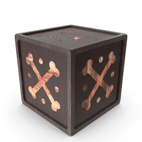 Wooden Pirate Box PNG & PSD Images