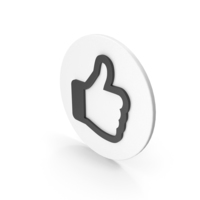 Like Icon Black PNG & PSD Images