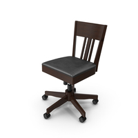 Crate and Barrel - Landon Office Chair PNG & PSD Images