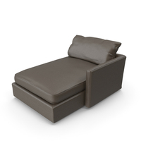 Crate and Barrel - Lounge Right Arm Sectional Chaise PNG & PSD Images