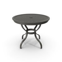 Crate and Barrel - Meridian Cafe Dining Table PNG & PSD Images