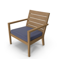 Crate and Barrel - Regatta Lounge Chair with Sunbrella Cilantro PNG & PSD Images