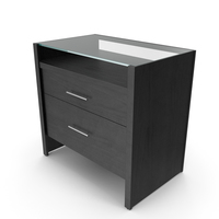 Crate&Barrel - Reese Ebony Compact PNG & PSD Images