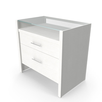Crate&Barrel - Reese White Compact Office PNG & PSD Images