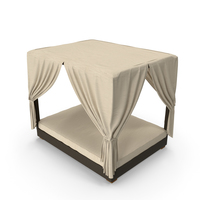 Del Mar Queen Daybed Espresso PNG & PSD Images