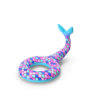 Giant Mermaid Tail Pool Float PNG & PSD Images