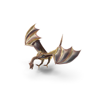 Magical Dragon Landing PNG & PSD Images