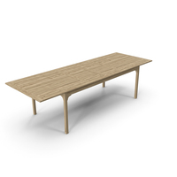 Kingston Rectangular Extension Dining Table PNG & PSD Images