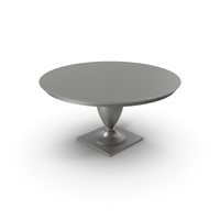 Klismos Round Dining Table PNG & PSD Images