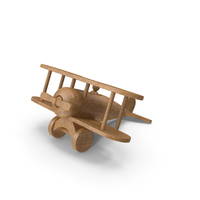 Airplane Wooden Toy PNG & PSD Images