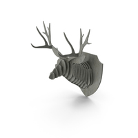 Cardboard Deer Head PNG & PSD Images