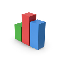 Symbol Colored Graph PNG & PSD Images