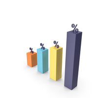 Percentage Graph PNG & PSD Images