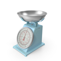 Kitchen Scale Blue PNG & PSD Images