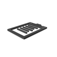 Black Symbol Clipboard PNG & PSD Images