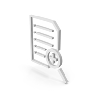 Symbol Document File Zoom PNG & PSD Images