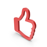 Like Symbol Red PNG & PSD Images