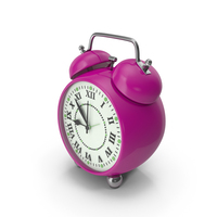 Alarm Clock Purple PNG & PSD Images