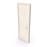 White Chicago Door PNG & PSD Images