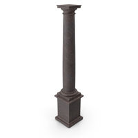 Stone Tuscan Column PNG & PSD Images