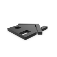 Black Symbol House PNG & PSD Images