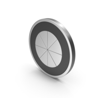 Silver Icon Pie Chart PNG & PSD Images