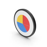 Colored Icon Pie Chart PNG & PSD Images