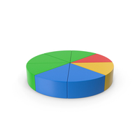 Pie Chart Colored PNG & PSD Images