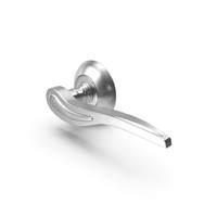 Door Handle Silver PNG & PSD Images